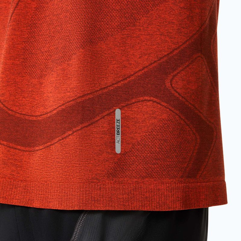 Pánské běžecké tričko ASICS Road Seamless Top singed red 6