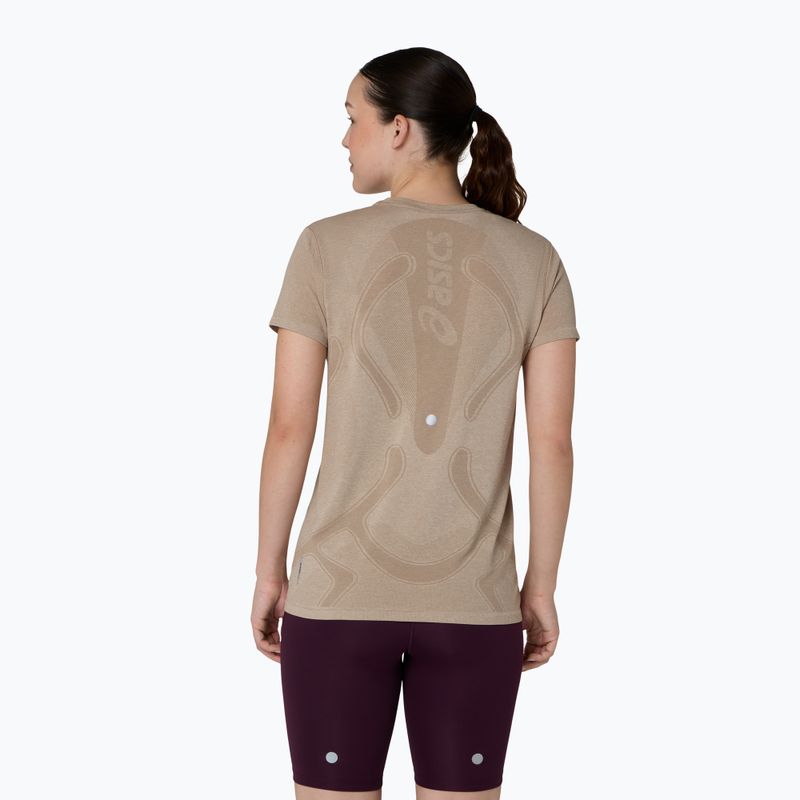 Dámské běžecké tričko Asics Road Seamless Ss Top greige 3