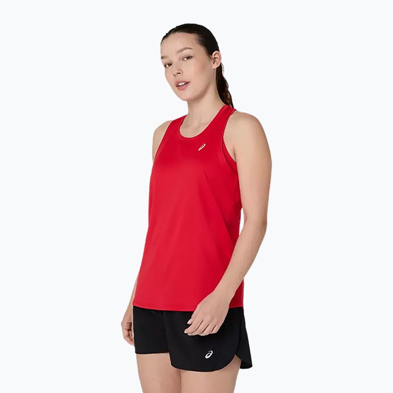 Dámské běžecké tričko ASICS Core Ss Top speed red 3