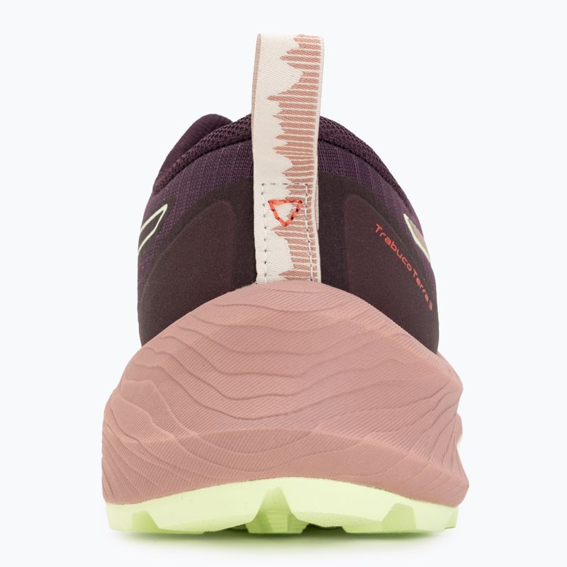 Dámské běžecké boty Asics Trabuco Terra 3 Dark Aubergine/Illuminate Yellow 6