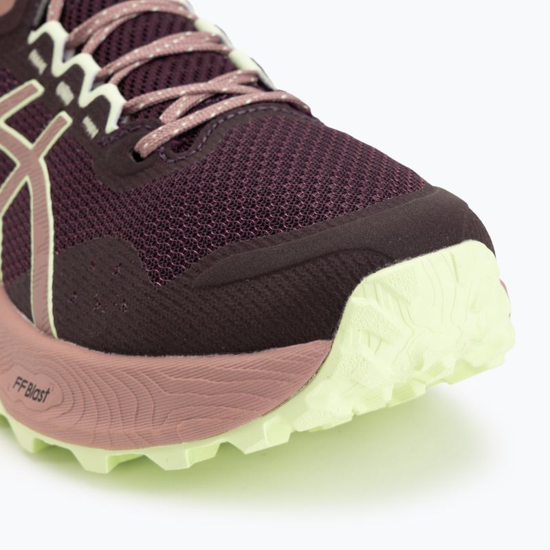 Dámské běžecké boty Asics Trabuco Terra 3 Dark Aubergine/Illuminate Yellow 7