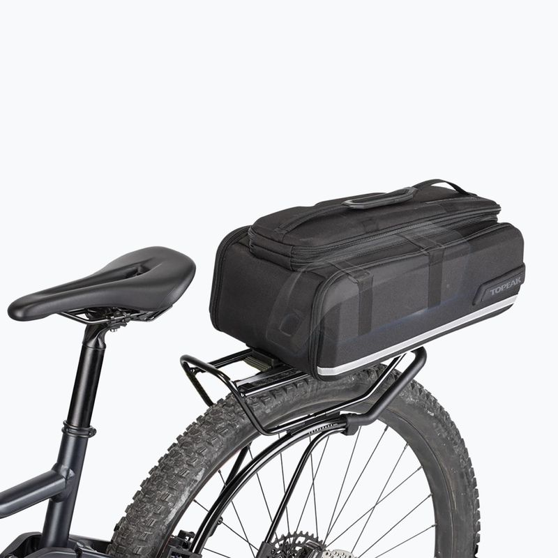 Brašna na kolo Topeak MTX E-Xplorer Trunk Bag 2.0 26 l na náhradní baterii black 4