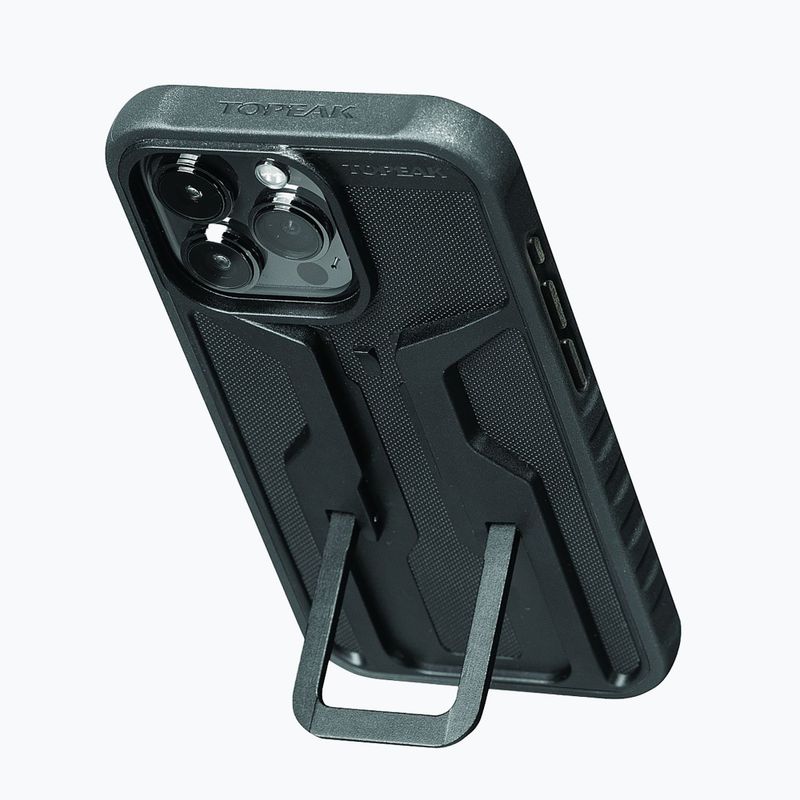 Pouzdro Topeak RideCase iPhone 15 Plus black/gray 3