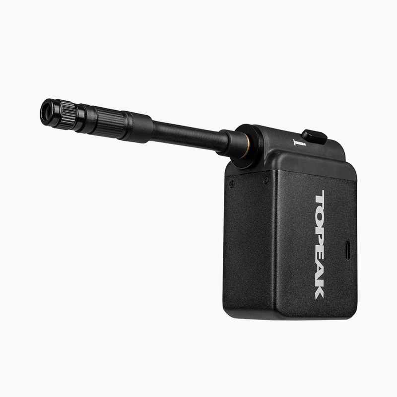Topeak E-Booster Digital 7,4V/600mAh 120psi pumpička na kolo šedá 2