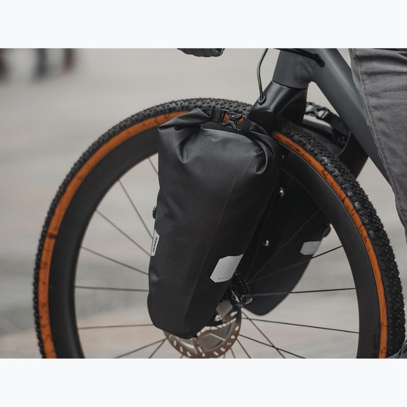 Brašna na kolo Topeak Loader QR Fork DryBag 5,8 l black 3