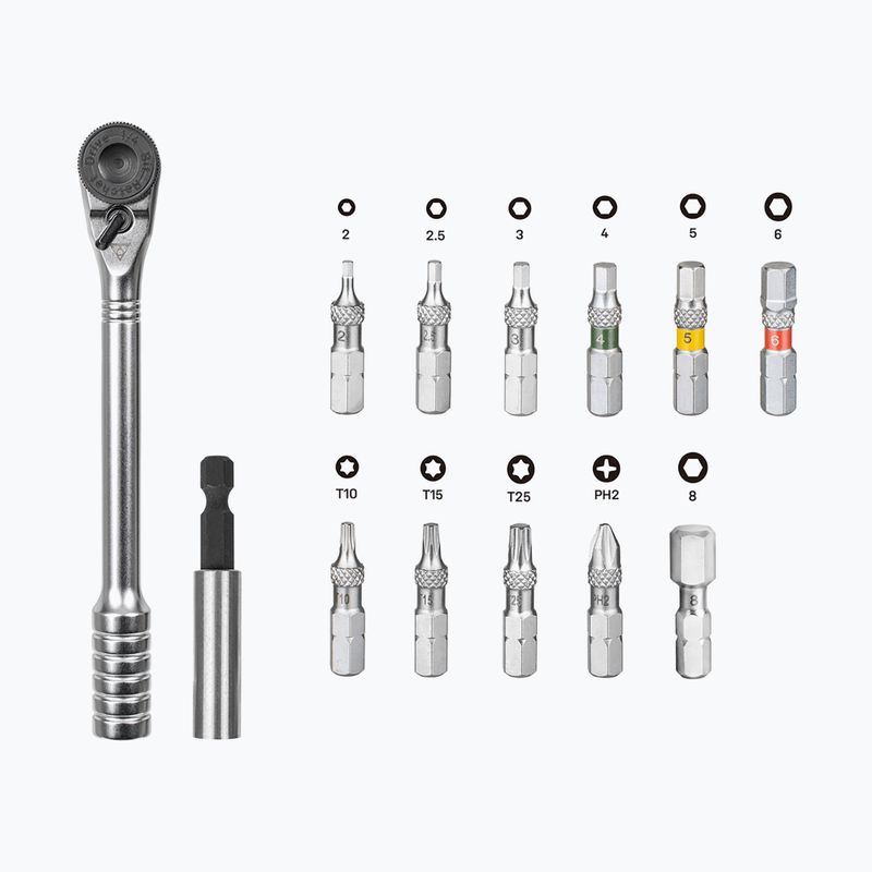 Cykloklíč Topeak Ratchet Rocket Essential HD black 3