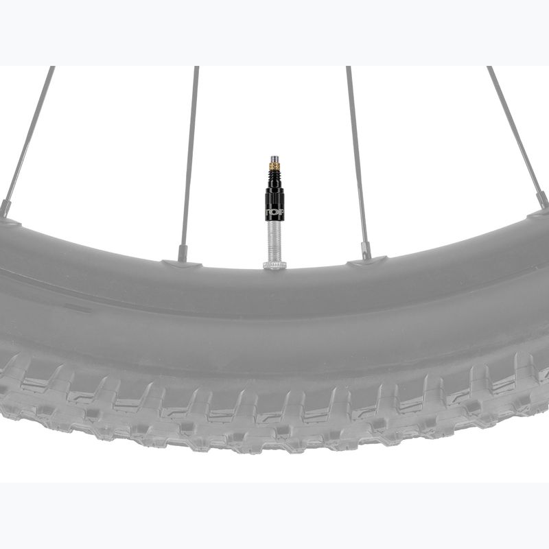 Adaptér ventilu Topeak Turboflow Valve Adapter 2szt. black 2