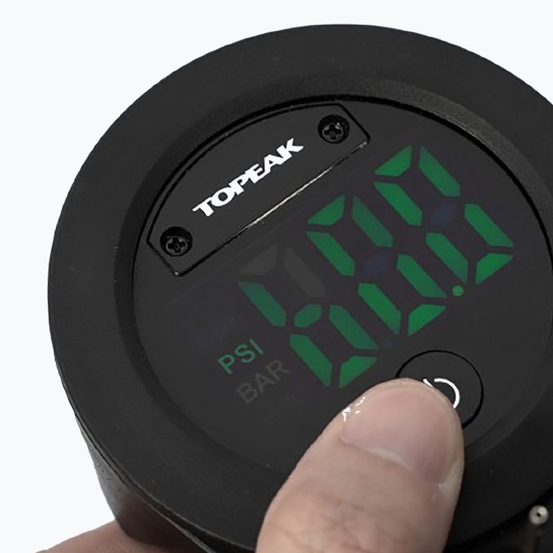 Cyklistická pumpa Topeak JoeBlow Mountain X Digital 60psi black 2