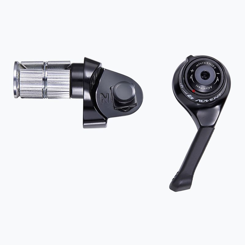Pravá páka přehazovačky microSHIFT Advent BS-M19-R 9rz Bar End Shifter