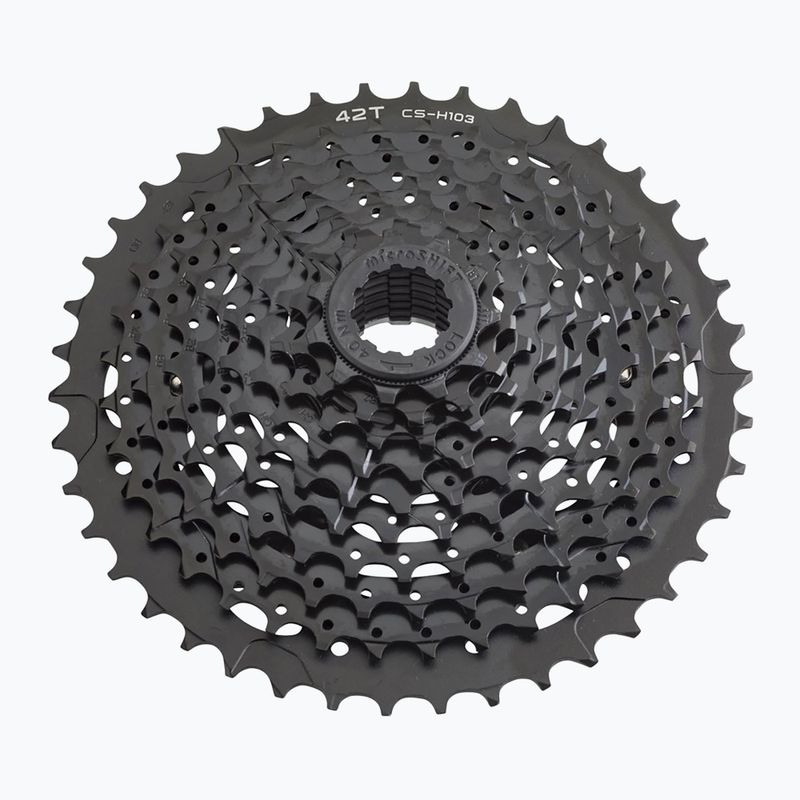 Cyklistická kazeta microSHIFT XLE CS-H103A H-serier 10rz 11-42T