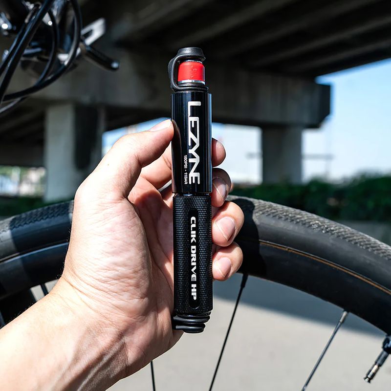 Cyklistická pumpa Lezyne Clik Drive HP 160psi black 6