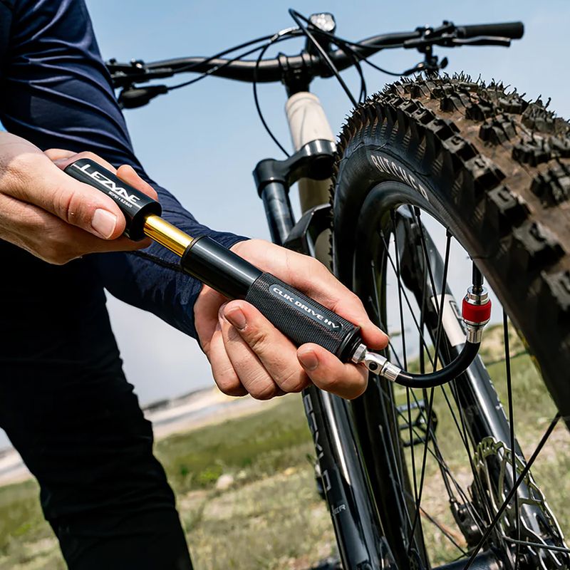 Pumpička na kolo Lezyne Clik Drive HV 90psi black 7