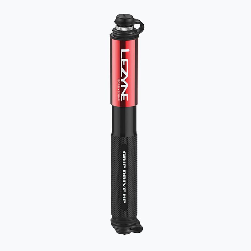 Pumpička na kolo Lezyne Grip Drive HP S ABS FLEX 120psi red