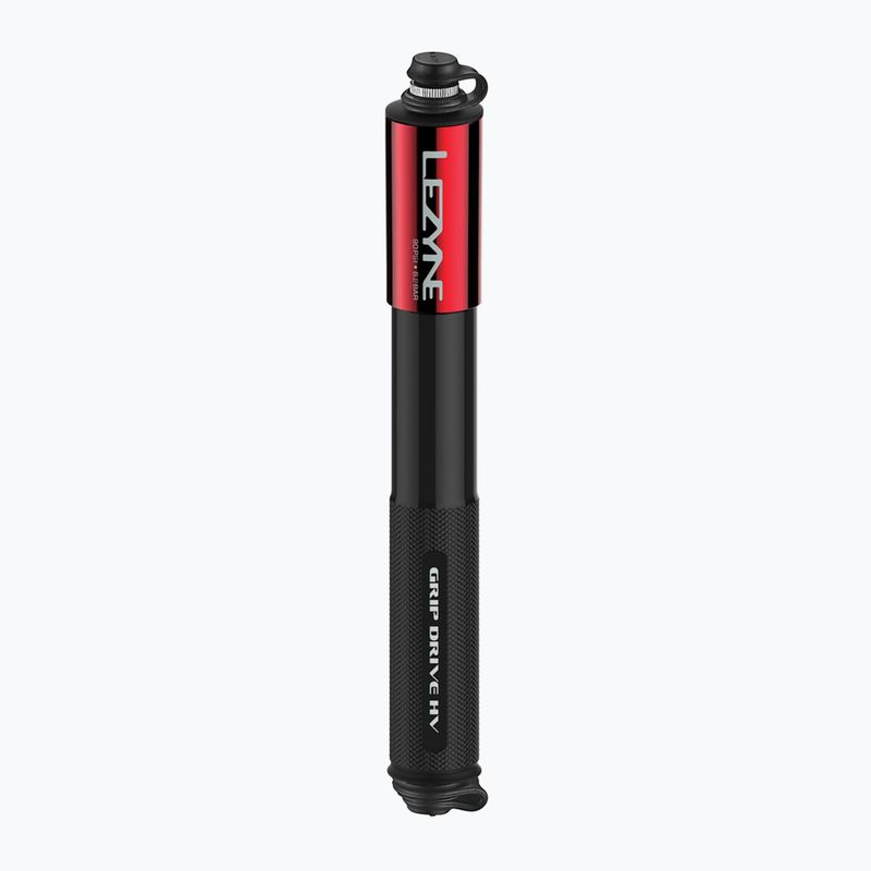 Pumpa na kolo Lezyne Grip Drive HV M ABS FLEX 90psi red