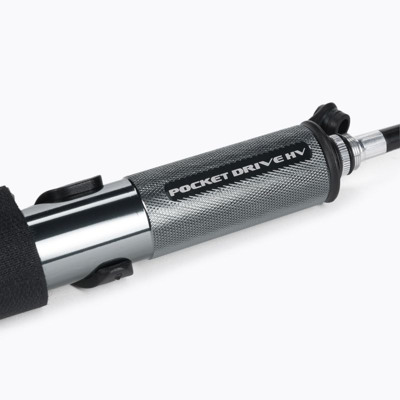 Čerpadlo na kolo Lezyne Pocket Drive Hv Abs Flex Hose černé LZN-1-MP-PKDRHV-V119 3