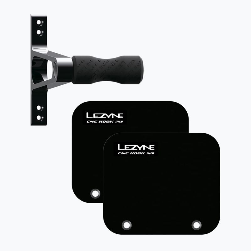 Nástěnný věšák na kola Lezyne Alloy Wheel Hook black