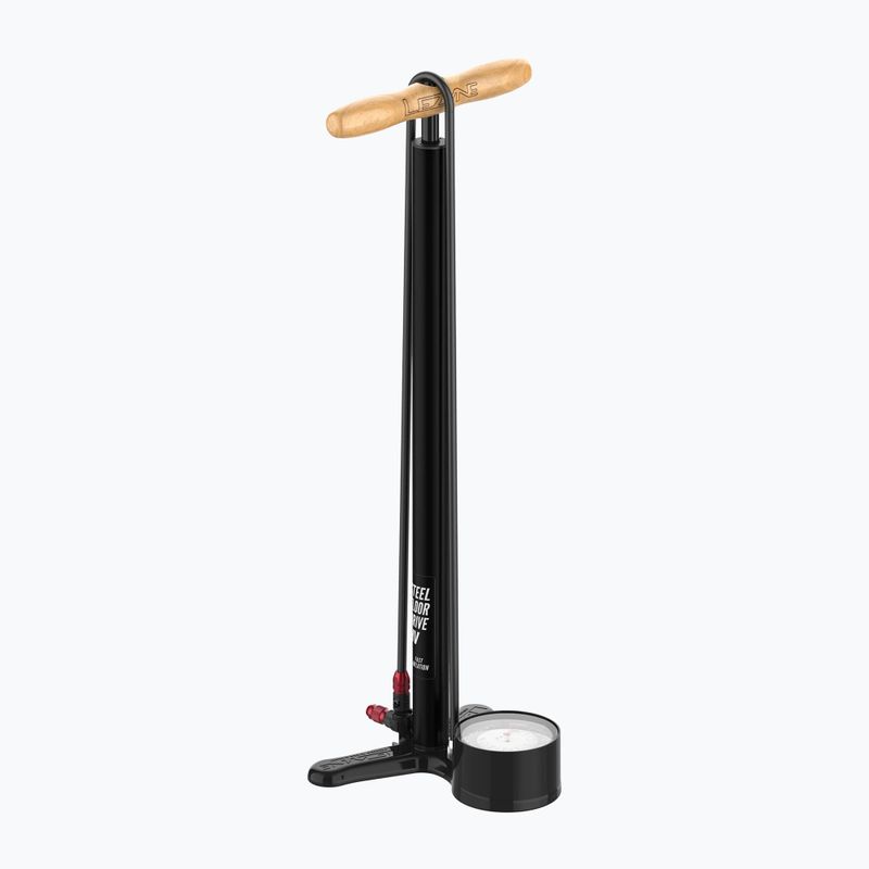 Pumpa na kolo Lezyne Steel HV Floor Drive 3,5 100psi flat black