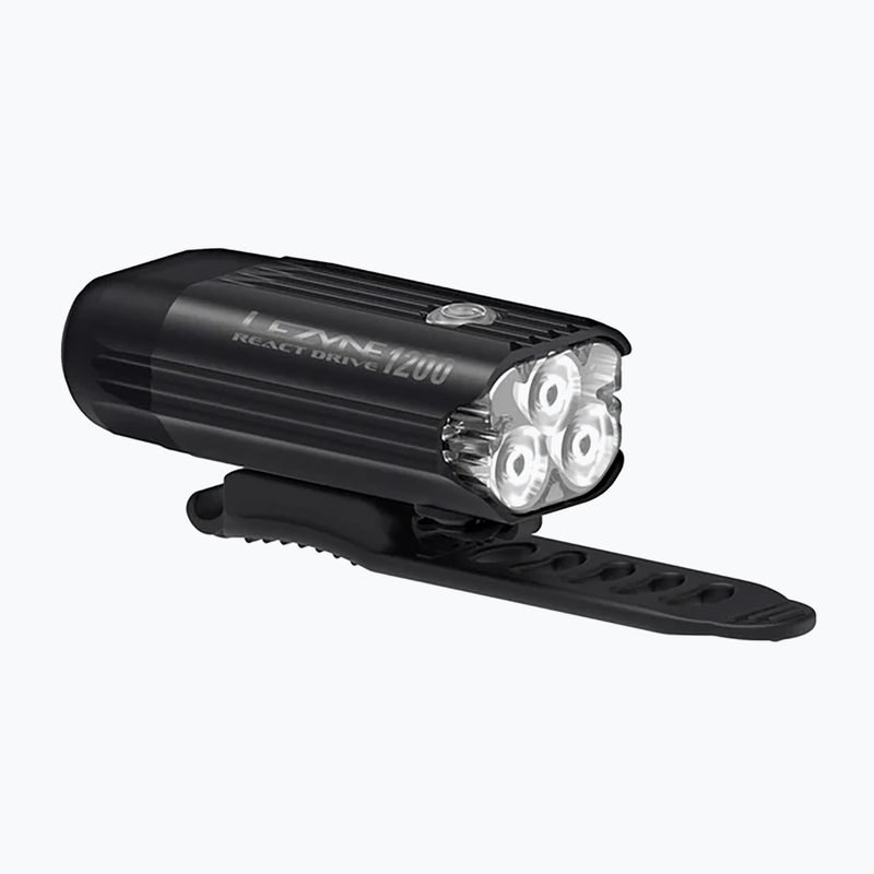 Přední cyklistické světlo Lezyne React Drive Front matte black 2