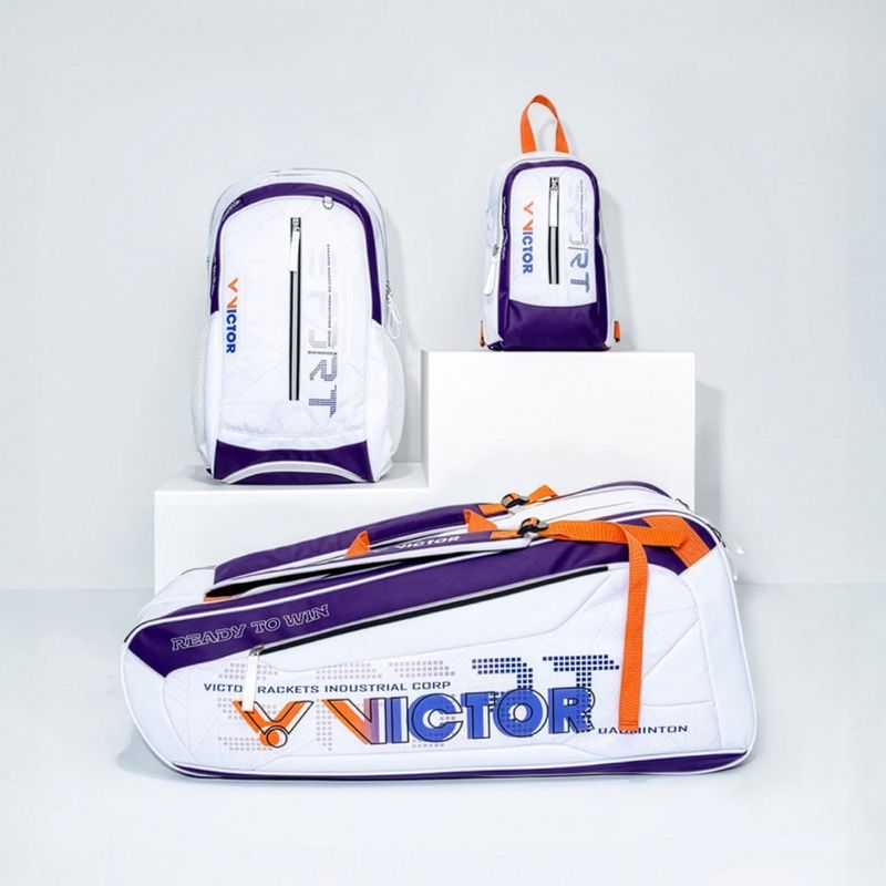 Badmintonová taška VICTOR BR5223 Limited white/purple 2