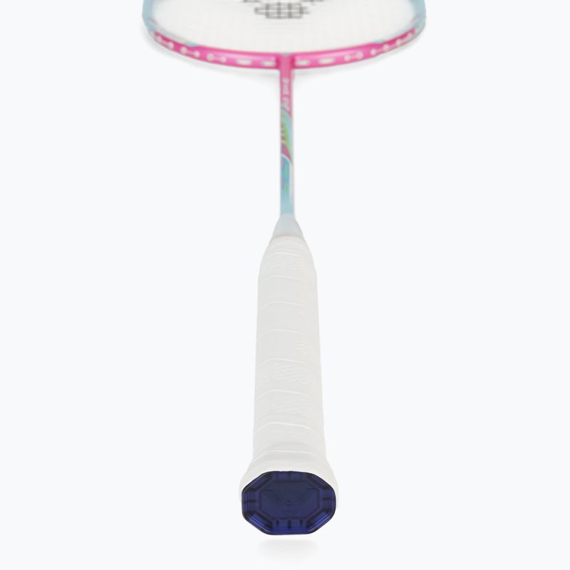 Badmintonová raketa VICTOR DriveX 6SP QM fluorescent rose-red/light blue 3