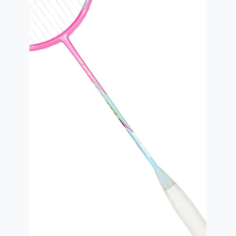 Badmintonová raketa VICTOR DriveX 6SP QM fluorescent rose-red/light blue 3