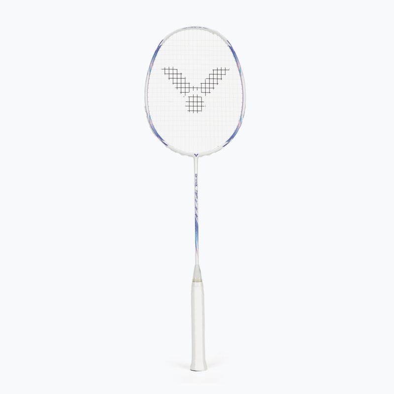 Badmintonová raketa VICTOR DriveX 7SP AJ white/purple