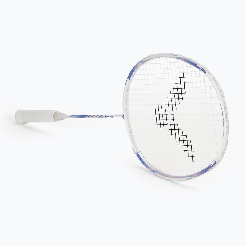 Badmintonová raketa VICTOR DriveX 7SP AJ white/purple 2
