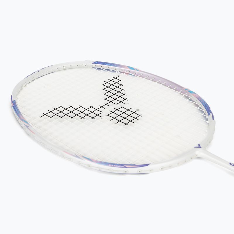 Badmintonová raketa VICTOR DriveX 7SP AJ white/purple 5
