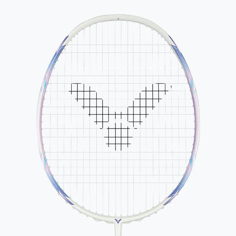 Badmintonová raketa VICTOR DriveX 7SP AJ white/purple 2