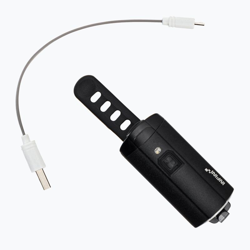 Infini Tron 500 Usb přední lampa na kolo černá I-282P-B 4