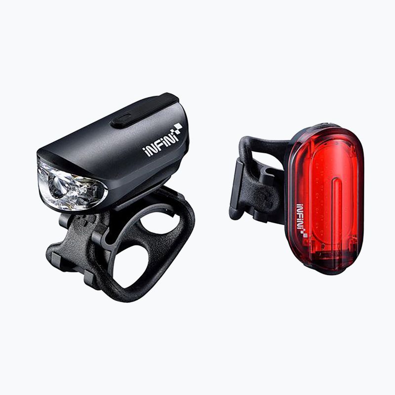 Sada světel pro jízdní kola INFINI Olley USB set