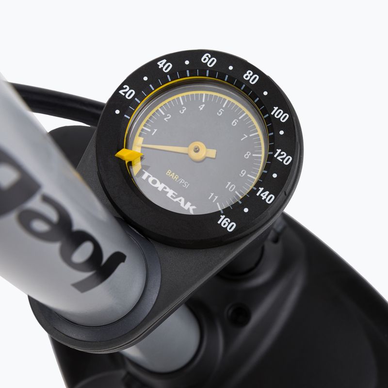 Cyklistická pumpička Topeak Podlahová Joe Blow Max Hp černá T-TJB-M2S 3