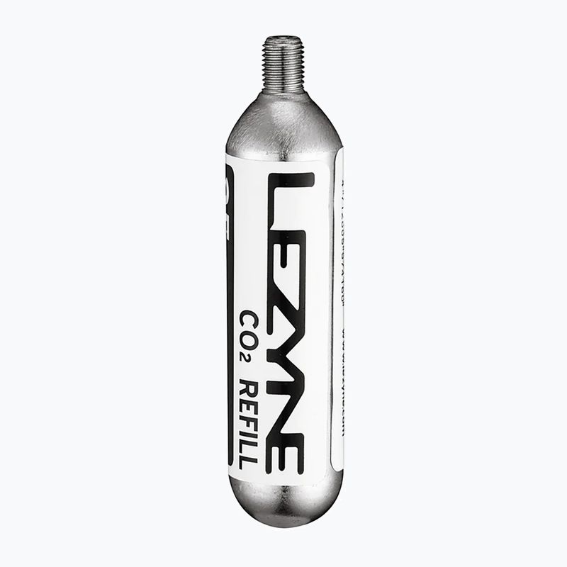 Plynová bombička pro cyklistickou pumpu Lezyne Co2 silver