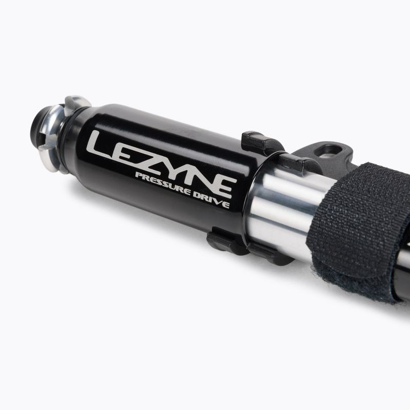 Lezyne Pressure Drive HP S Abs 120psi pumpa na kolo krátká černá LZN-1-MP-PRSDR-V2S04 3