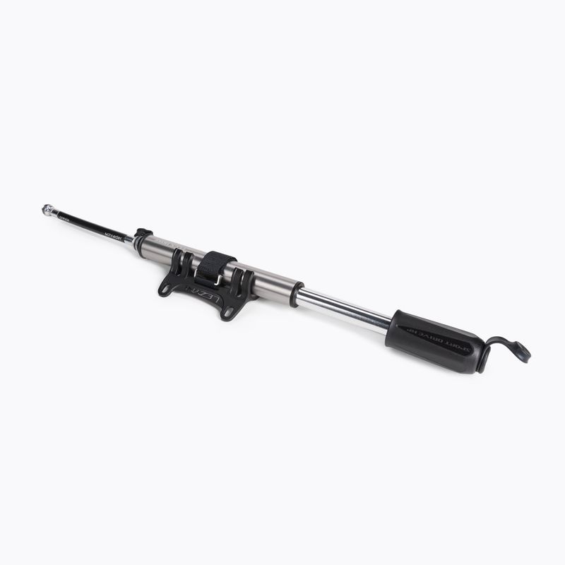 Cyklistická pumpa Lezyne Sport Drive HP S 120psi s krátkou trubkou šedá LZN-1-MP-SPDHP-V1S19 2