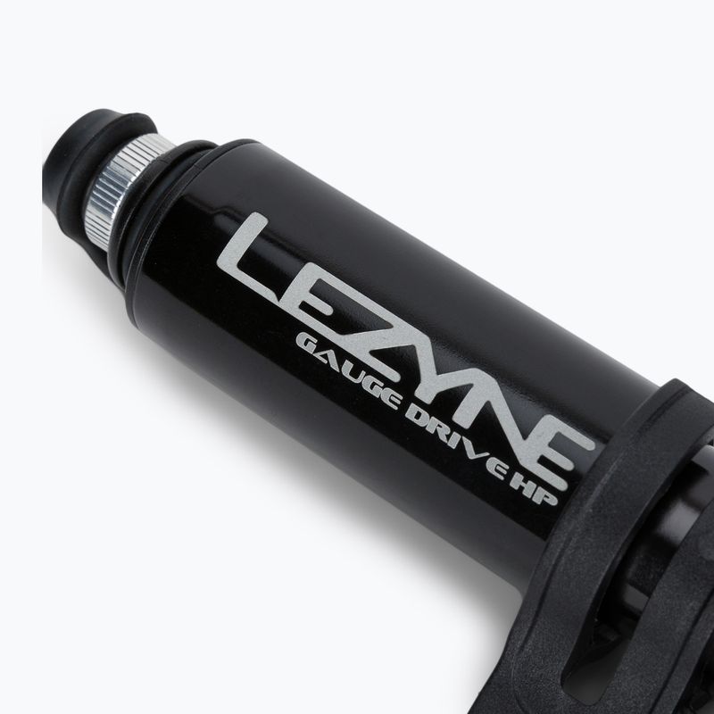Ruční pumpa LEZYNE GAUGE DRIVE HP M ABS 120psi s manometrem černá LZN-1-MP-GDHP-V1M04 3