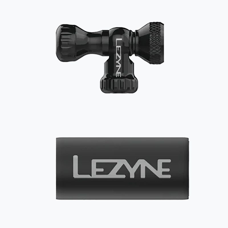 Cyklistická pumpa Lezyne Control Drive CO2 + 1 x cartridge 16 g gloss black 2