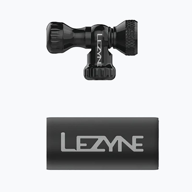 Cyklistická pumpa Lezyne Control Drive CO2 + 1 x cartridge 25 g gloss black 2