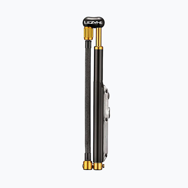 Pumpička na tlumiče Lezyne Digital Shock Drive černo-zlatá 1-MP-DSHKDR-V104 6