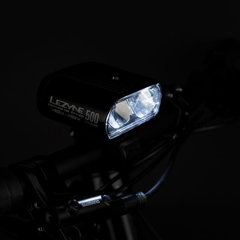 Lezyne bike light Front Power Hb Drive Stvzo 500 černá 4
