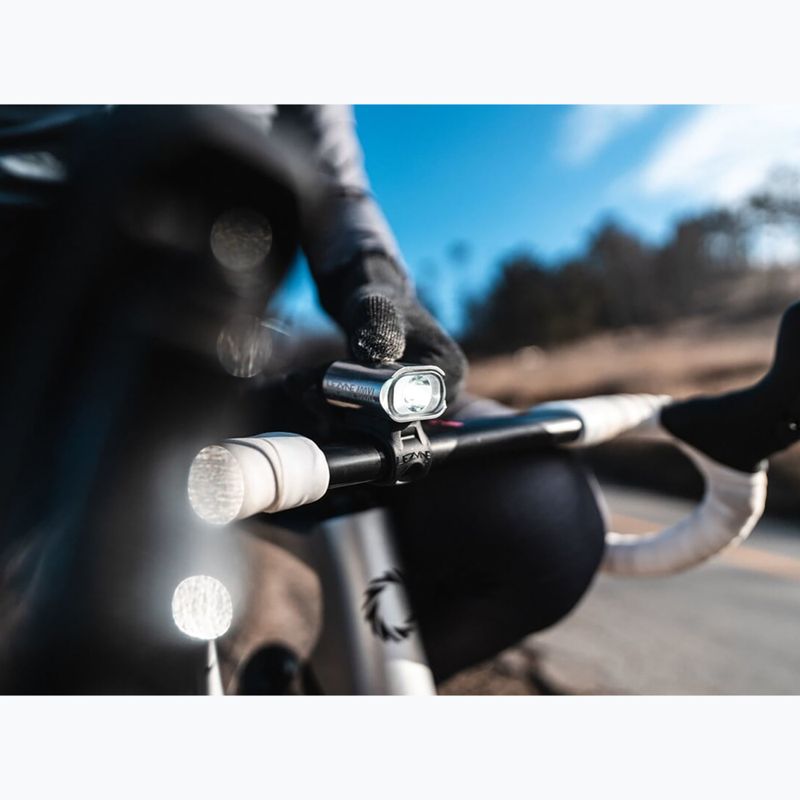 Světlo na kolo přední Lezyne Mini Drive 400XL gloss silver 3