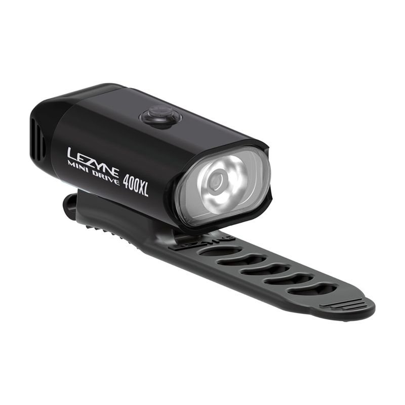 LEZYNE MINI DRIVE 400 usb přední světlo na kolo černé LZN-1-LED-24F-V204 4