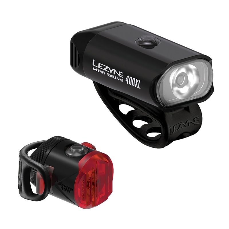 Sada svítilen Lezyne MINI DRIVE 400, FEMTO DRIVE, usb černá LZN-1-LED-24P-V304 7