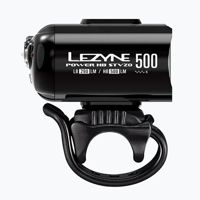 Přední světlo na kolo Lezyne Power HB Drive Stvzo 500 Loaded black 3