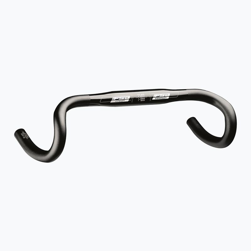 Řídítka FSA Omega Compact alu 420 mm black