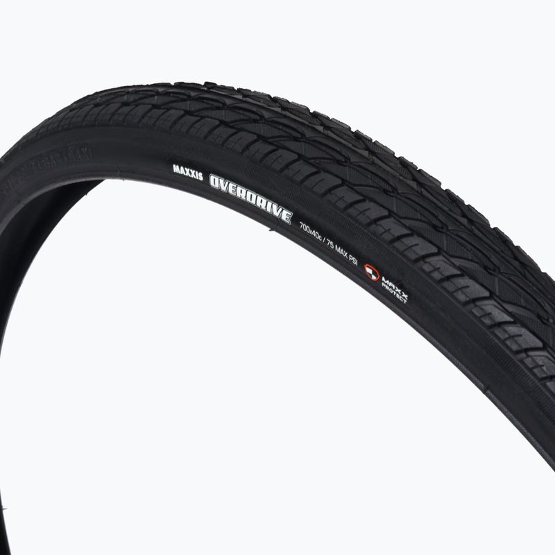 MAXXIS Overdrive 27TPI Maxxprotect drátový plášť na kolo černý 3