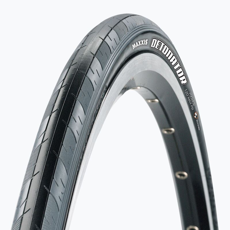 MAXXIS Detonator 60TPI zatahovací černý plášť na kolo TR-MX431