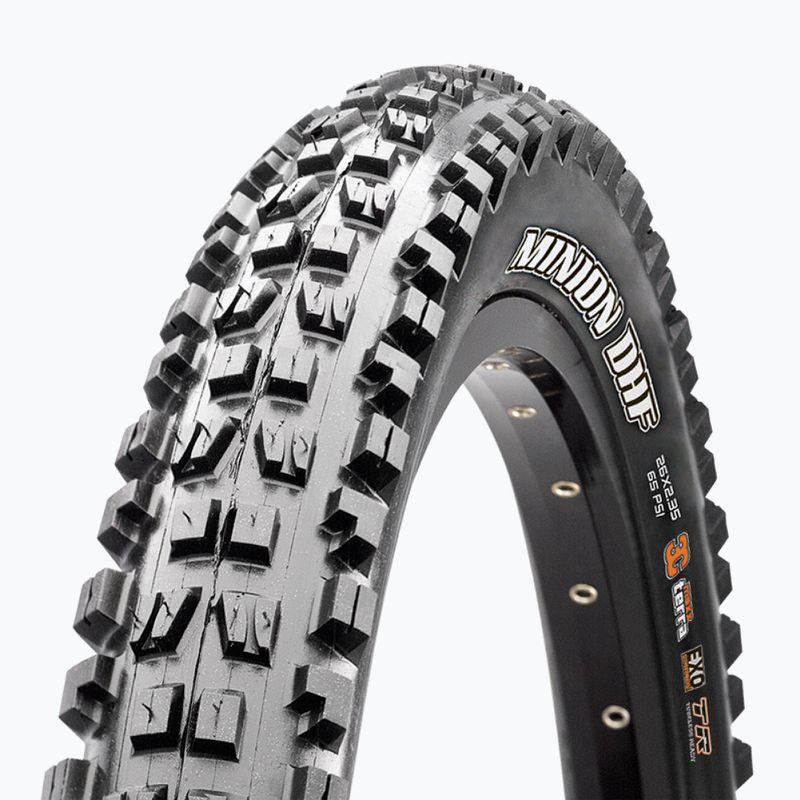 Cyklistické pláště MAXXIS Minion DHF WT Exo/Tr 60TPI Coil Dual black TR-MX546