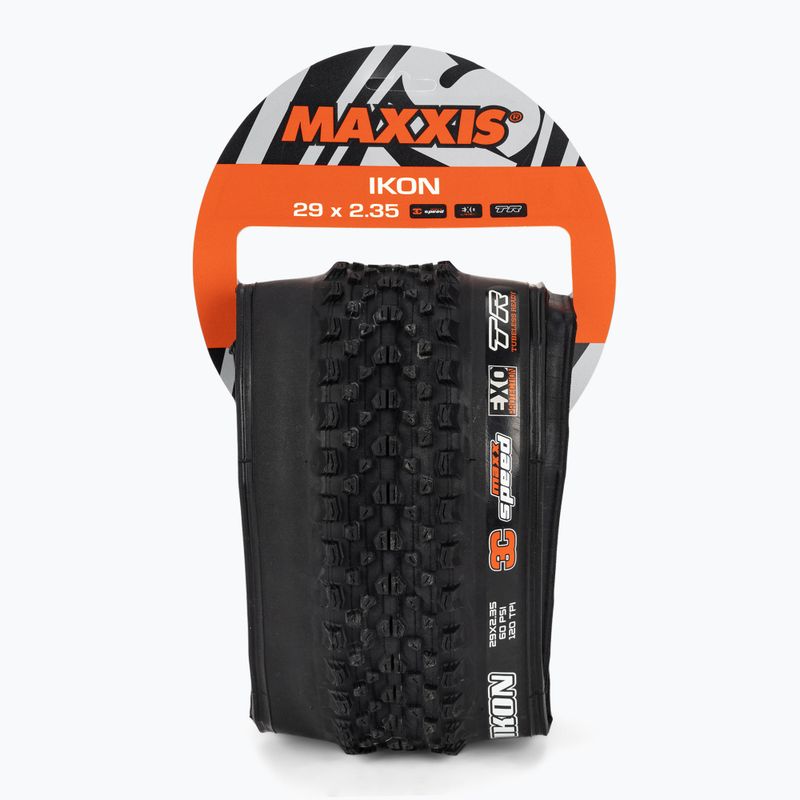 Cyklistická pneumatika Maxxis Ikon Kevlar 3Cs/Exo/Tr černá ETB96731100 2