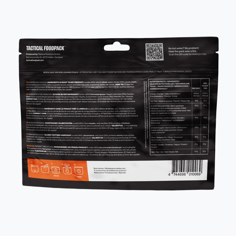 Mrazem sušené potraviny Tactical Foodpack Kuře s nudlemi 410 g 3